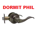 [CERRADURA-654] CERRAD.PHILLIPS DORMITORIO BRONCE ANTIGUO MANIJA (11763)