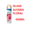 AEROSOL AMBIENTE GLADE 400ML ALEGRIA FLORAL