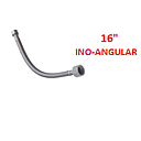 MANGUERA  INODORO / CONEXION-ANGULAR 16"  FV (E275.02.20.0.1 DH)