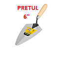 BAILEJO MANGO MADERA FILADELFIA 6" PRETUL