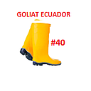 BOTA CAUCHO GOLIATECUADOR S/F   # 40