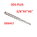 BROCA SDS-PLUS DEWALT 10MM ( 3/8 ) ROTOMARTILLO