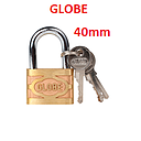 CANDADO   40MM   GLOBE DORADO