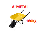 CARRETILLA ALMETAL 160 KG AMARILLA