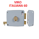 CERRADURA VIRO ITALIANA 60 MM / ORIGINAL