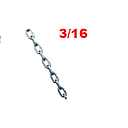 CADENA GALVANIZADA DE 3/16