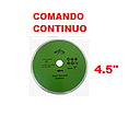 DISCO DIAMANTE 4.5" CONTINUO COMANDO