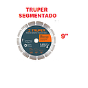 DISCO DIAMANTE 9" SEGMENTADO TRUPER