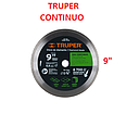 DISCO DIAMANTE 9" CONTINUO TRUPER