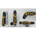 SET DESARMADORES 13 PCS TIPO RACHET INGCO (AKISD1208)