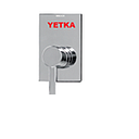 MEZCLADORA MONOCOMANDO DUCHA ROUND LEVER YETKA (125290)
