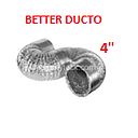 DUCTO DE VENTILACION "4" FLEXIBLE (3 MTRS)