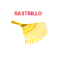 RASTRILLO DE JARDIN METALICO 20D - 22D C/MANGO