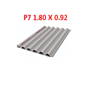 PLACA ONDULADA  P7 / 1.80 X 0.92 - 6 PIES (5 MM)