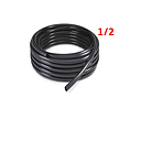 MANGUERA FLEX 1/2" AGUA / PLASTIGAMA 125PSI