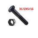 PEHE-31/2X5/16  PERNOS HEXAGONALES