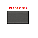 PLACA CIEGA NEGRO AQUA MAVIJU
