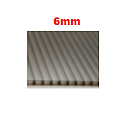 POLICARBONATO BRONCE 6MM PLANCHA 11.98 X 2.1MT