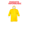 IMPERMEABLE CHAQUETA CON MANGAS (TALLA L)