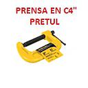 PRENSA EN C4" CARPINTERO PRETUL