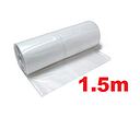 PLASTICO TRANSPARENTE 1.5 METROS DE ANCHO