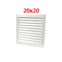 REJILLA PVC CUADRADA 20X20 PAVCO