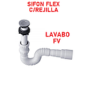 SIFON FLEXIBLE 11/4 CONJUNTO DESAGUE CON REJILLA FV (E2460.02U RADHBLC)