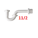 SIFON 11/2 PARA FREGADERO BLANCO  FV  (E240RA-11/2 DHBL)