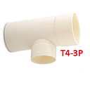 TEE PLASTIGAMA 110MM - 75MM