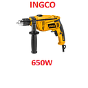 TALADRO DE IMPACTO 680 W INGCO (UID6808) 1 AÑO GARANTIA DE FAB