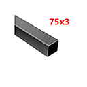 TUB CUADRA 75X3MM /3 X 3MM-(TC75X3)6MTS
