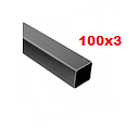 TUB CUADRA 100X3MM/ 4 X 3MM-(TC100X3)6MTS