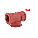 TEE ROSCABLE 3/4 PLASTIGAMA