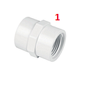 TERMINAL HEMBRA HH PEGABLE 1"  LASCO