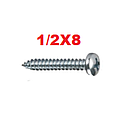 TOAU-1/2X8       TORNILLO AUTOROSCABLE