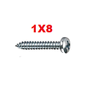 TOAU-1X8           TORNILLO AUTOROSCABLE
