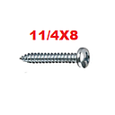 TOAU-11/4X8      TORNILLO AUTOROSCABLE