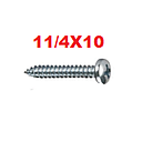 TOAU-11/4X10     TORNILLO AUTOROSCABLE
