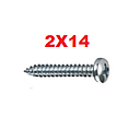 TOAU-2X14          TORNILLO AUTOROSCABLE