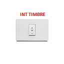 INTERRUPTOR TIMBRE  VETO PREMIUN BLANCO
