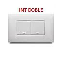 INTERRUPTOR DOBLE BLANCO VETO "VIVE"