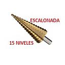 BROCA ESCALONADA 15 NIVELES (4-32MM)