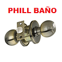 CERRAD.PHILLIPS BAÑO BRONCE ANTIGUO POMO (11706)