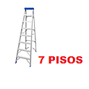 ESCALERA PATA DE GALLO 7 PISOS (2MTRS) WADFOW