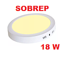 PANEL SOBREP REDONDO LUZ CALIDA 18W MAVIJU (IL040424)