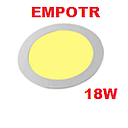 PANEL EMPOTR REDONDO LUZ CALIDA 18W MAVIJU (IL040408)