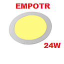 PANEL EMPOTR REDONDO LUZ CALIDA 24W MAVIJU (IL040410)