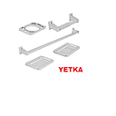 [ACCESORIO-185] ACCESORIOS CROMADO BAÑO YETKA (125.908)