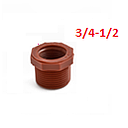 [B0201] BUSHING  3/4 - 1/2   PLASTIGAMA