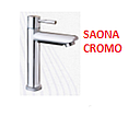 [BELEAU-042] LLAVE IND. LAVABO DOBLE ALTURA SAONA CROMO (BB02003C)